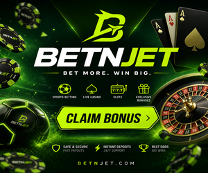 Betnjet — Sports betting, live casino, slots and exclusive bonuses. Claim Bonus.
